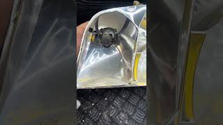 Mercedes Benz w202 լուսարձակների վերանորոգում, ремонт фар w202