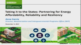 Energy Talks:Partnering for Energy Affordability, Reliability, & Resiliency
