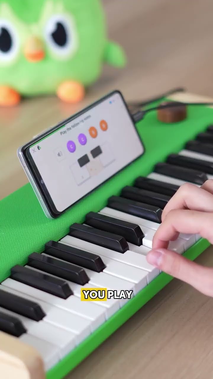 Unboxing the Loog x Duolingo Piano! 🎹💚 The Perfect Beginner