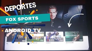 Fox Sports en android tv! Deportes y mucho más! screenshot 4