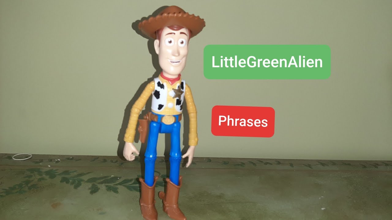 True Talker Woody Pull String Phrases YouTube
