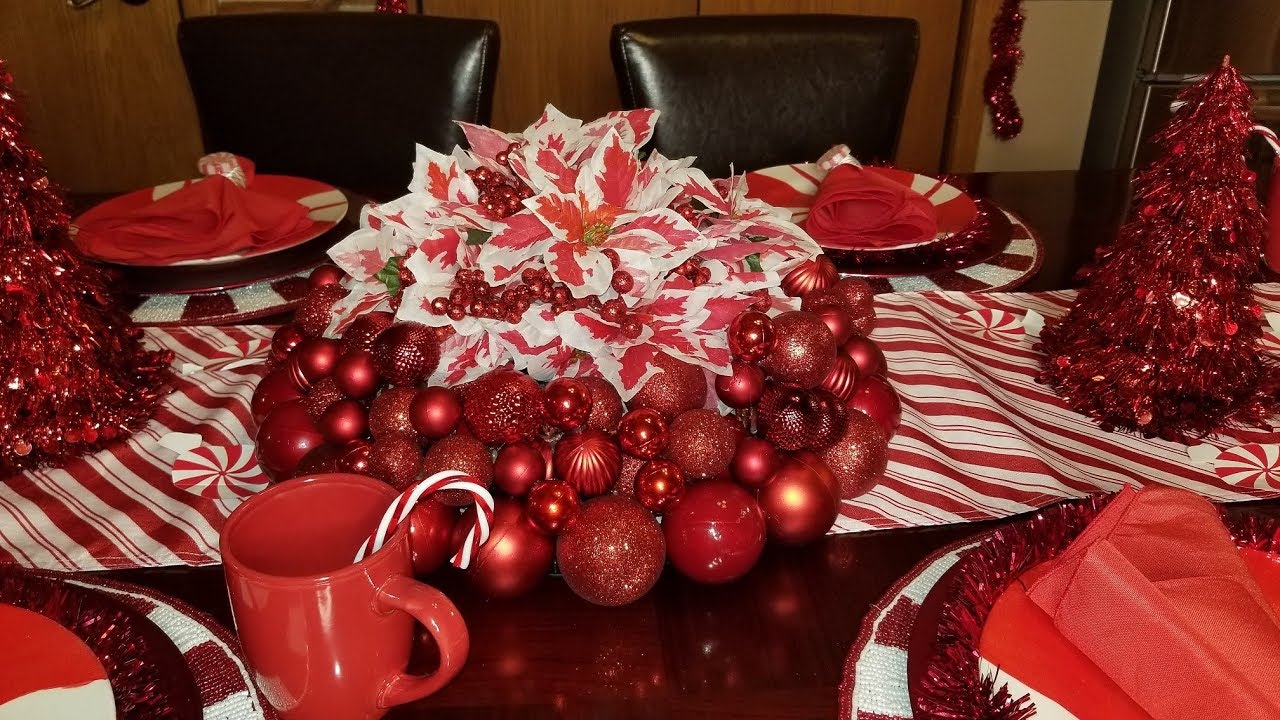 Dollar Tree DIY Christmas Centerpiece! YouTube