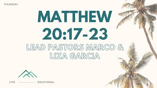 Day Four |  Matthew 20:17- 23 | Daily Growth Book and Personal Growth Journal