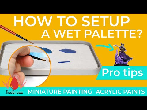 Quick DIY Stay Wet Palette  Art studio at home, Diy painting, Quick diy