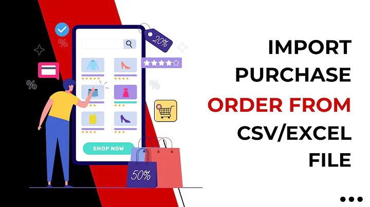 Import Purchase Order from CSV/Excel file Odoo