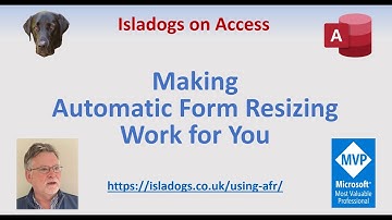 Making Automatic Form Resizing Work for You