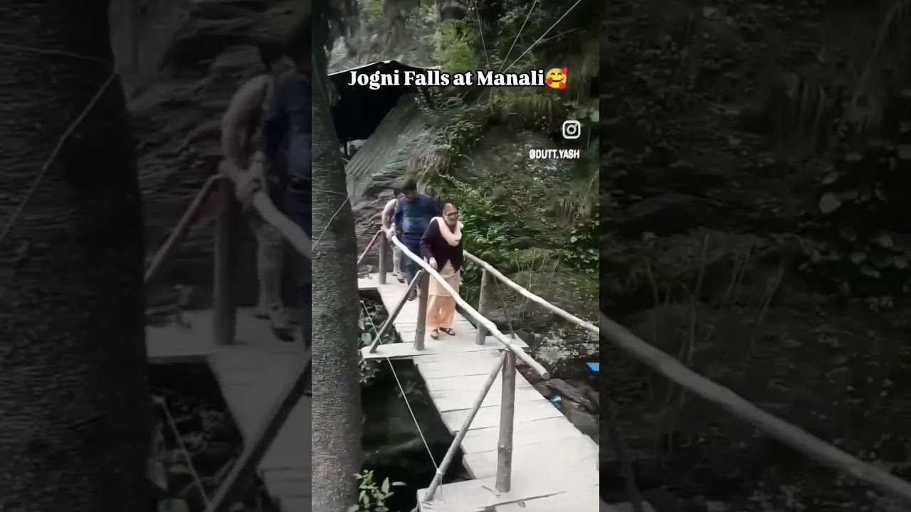 Jogni Falls at Manali 