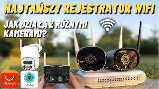 TEST - THE CHEAPEST WIFI RECORDER - HOW IT WORKS WITH DIFFERENT CAMERAS - CHEAP MONITORING FOR HOME screenshot 5