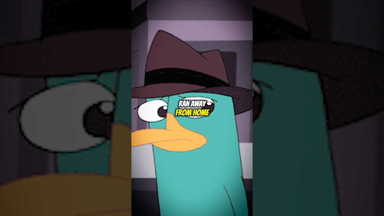 Perry The Platypus RAN AWAY #phineasandferb #doofenshmirtz #disney #cartoons #agentp
