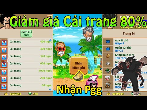 Ngọc rồng online | Tặng pgg và các Cải trang được giảm giá sự kiện Black Friday | Shine Channel Sv7 | Foci