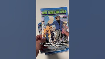 Time Traveling Bear 2nd Print Preview #comicfinds #booktok #tmnt