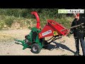 Broyeur de végétaux et de branches BRF125THR GARDEN PRO