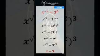 Solving Algebraic Equations | UniMaths Hub – Step‑by‑Step Maths Tutorials #maths #mathstricks #maths