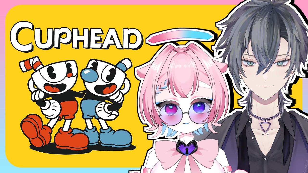 ﾀｽ…ｹﾃ… 🦈.。(with朝蜘 #新人vtuber #cuphead ) - YouTube