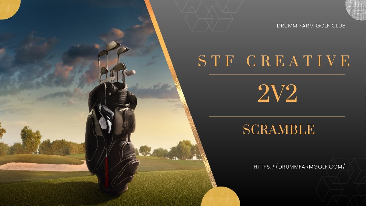 2v2 Golf Scramble Drumm Farm Golf Club! Team EJ vs. Team Ramadan