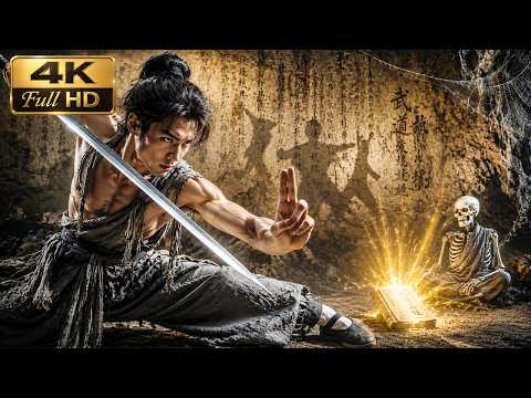 Young man enters mystical cave, finds lost martial art, transforms his fate.