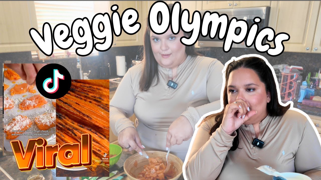 I Hate Vegetables So I Made Them Compete (Veggie Olympics) Trying VIRAL TIKTOK CARROT recipes 🥕 Wild