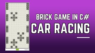 Creating Car Racing Brick Game in C# screenshot 4