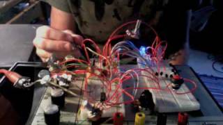 SN76477 drum machine prototype