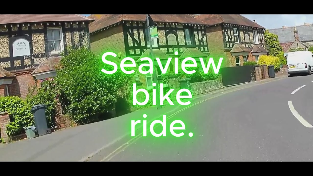 bike ride around seaview isle of wight