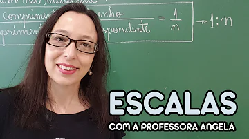 Como utilizar a escala por exemplo se você precisa desenhar?