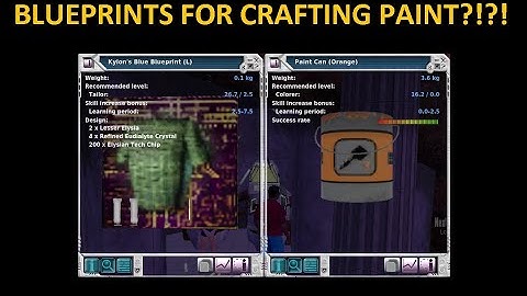 Entropia Universe: Looting Craftable Paint Can Blueprints On Next Island?!?! + Popcorn Smacks!