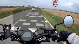 Carnet A2  Examen de circulacion con Honda Rebel CMX 500