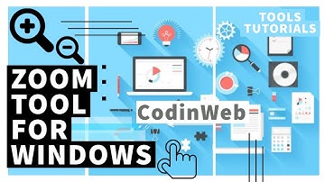 How to Zoom In & Out, Draw and Type while Screen Recording & Live Streaming | ZoomIt Tool | CodinWeb