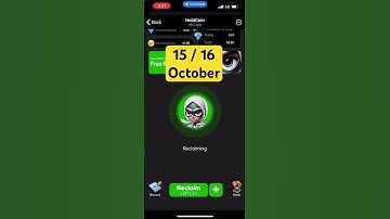 Hold coin heist code 16 October | Hold coin daimond reclaim code 15 & 16 October
