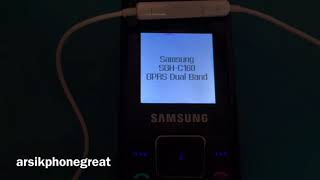 Samsung Sgh-C160 - Вкл, Выкл On, Off