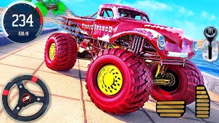 Monster Truck Demolition Crash 3D- Extreme Car Derby Impossible Stunts- Android Gameplay King Games screenshot 2