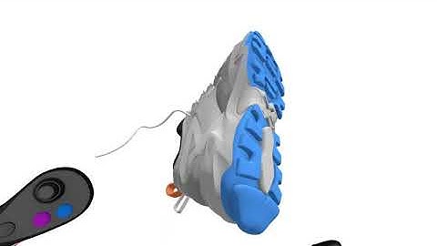 How to create tread on a shoe in Gravity Sketch - Almost 2 Minute Tutorial