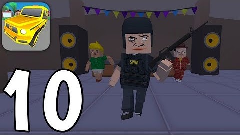 Gangs Wars: Pixel Shooter RP - Gameplay Walkthrough Part 10 - Full Game (Android, iOS)