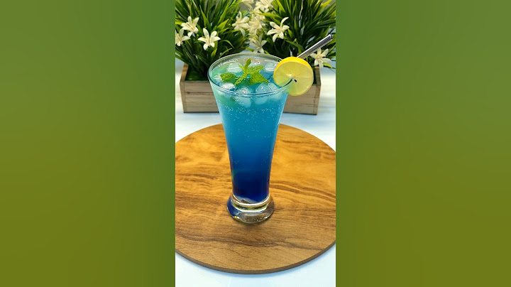 Blue Curacao Mojito #shorts  #viral