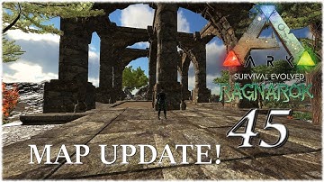 ARK Survival Evolved Ragnarok - Ep 45 - Ragnarok update! New Area!