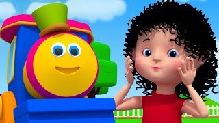 pipi tembem dagu dimple | Lagu Anak | Chubby Cheeks Dimple Chin | Bob The Train Indonesia