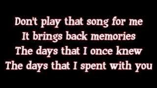 Ben E. King - Don't Play That Song (lyrics)