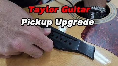 Taylor Es-2 Pickup upgrade