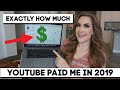 Exactly HOW MUCH Youtube paid me in 2019 (With 500,000 subscribers)
