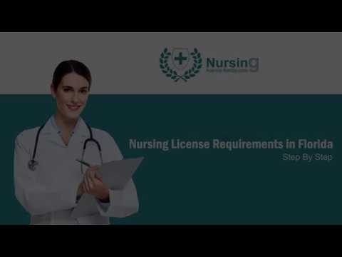 Nursing License Requirements in Florida