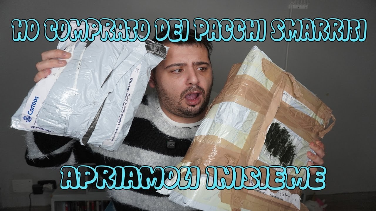HO COMPRATO DEI PACCHI SMARRITI || Preparatevi a quello che succederà ...