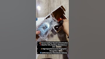 Mantra MFS 110 L1 Fingerprint Scanner | UIDAI Certified Biometric Device | Radium Box