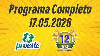 Programa Completo Edição 037 - 17.05.2026