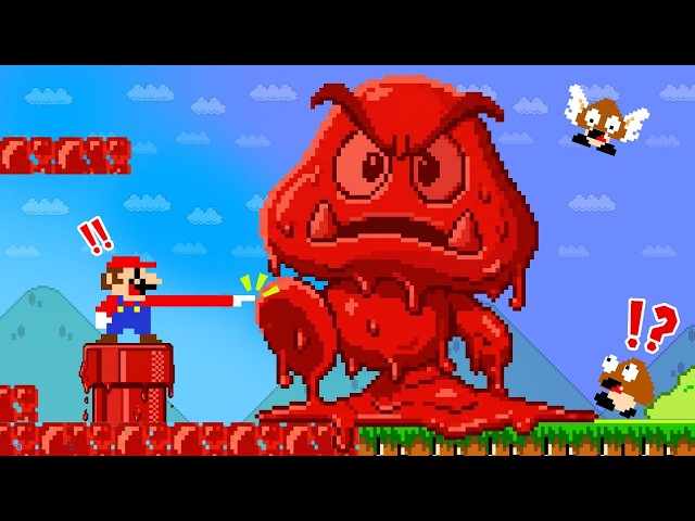 What If Everything Mario Touches Turn Into Pink and Blue? | ADN