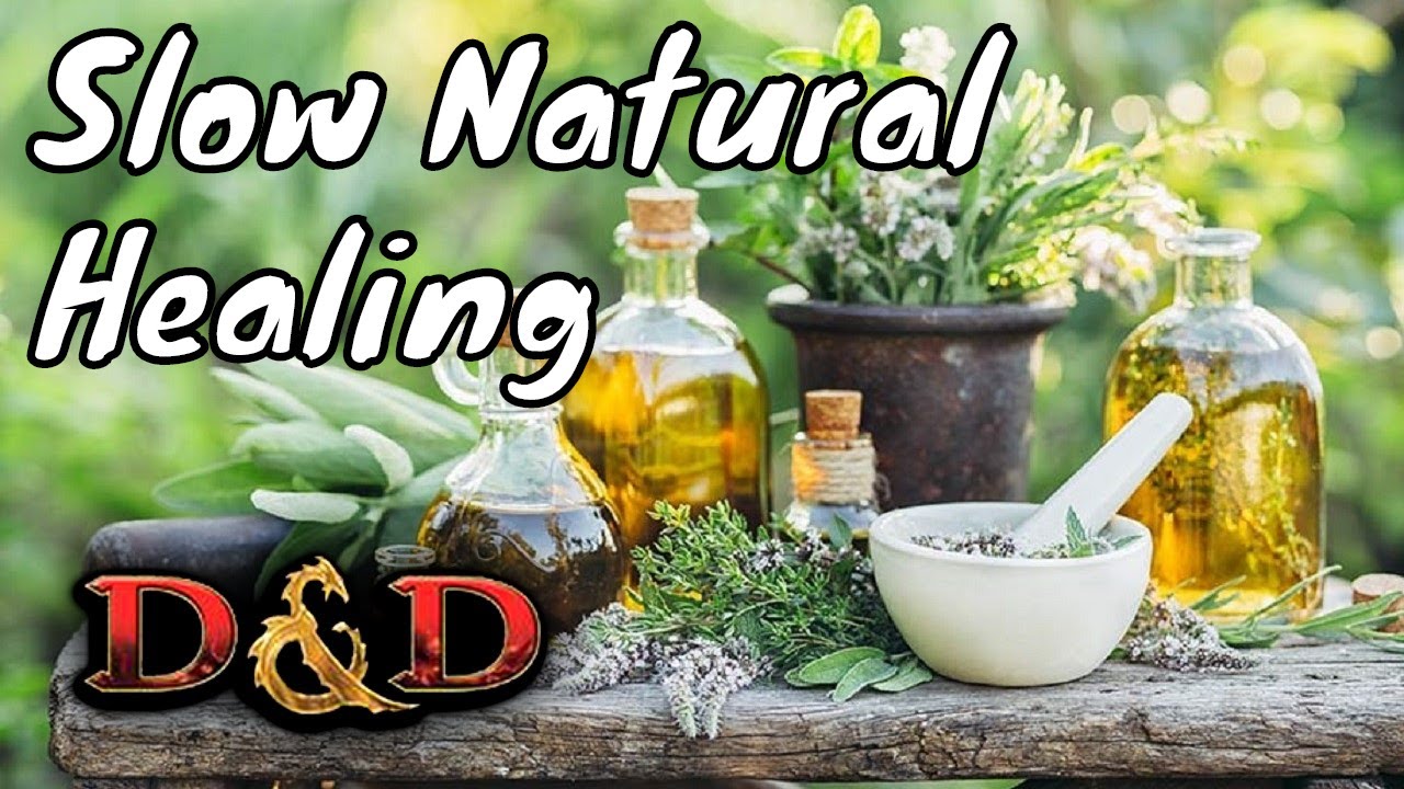 dm tips satine D&D (5e): Slow Natural Healing (Optional Rule)