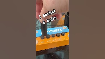 These new sockets fit at least 6 types of bolts #tools #mechanic #repair