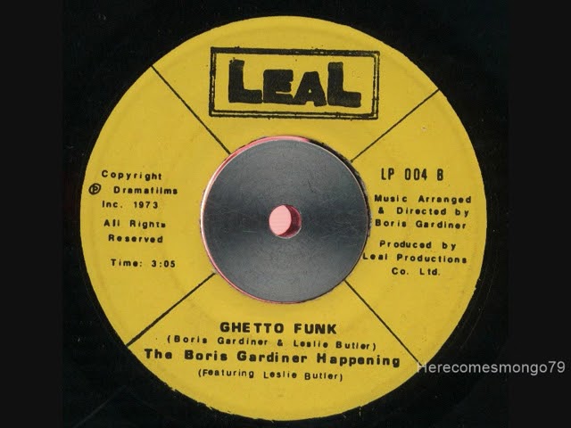 Jazz Funk - The Boris Gardiner Happening - Ghetto Funk - YouTube