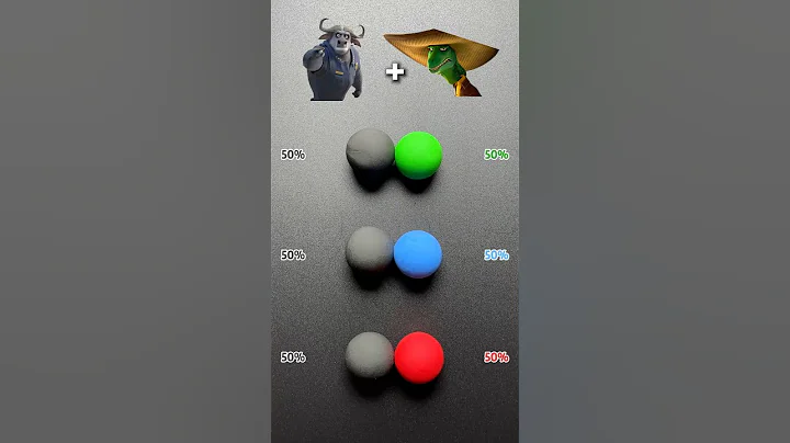 Zootopia Chief Bogo mixed with other animals#zootopia2 #colormixing #satisfying #sharkzhan