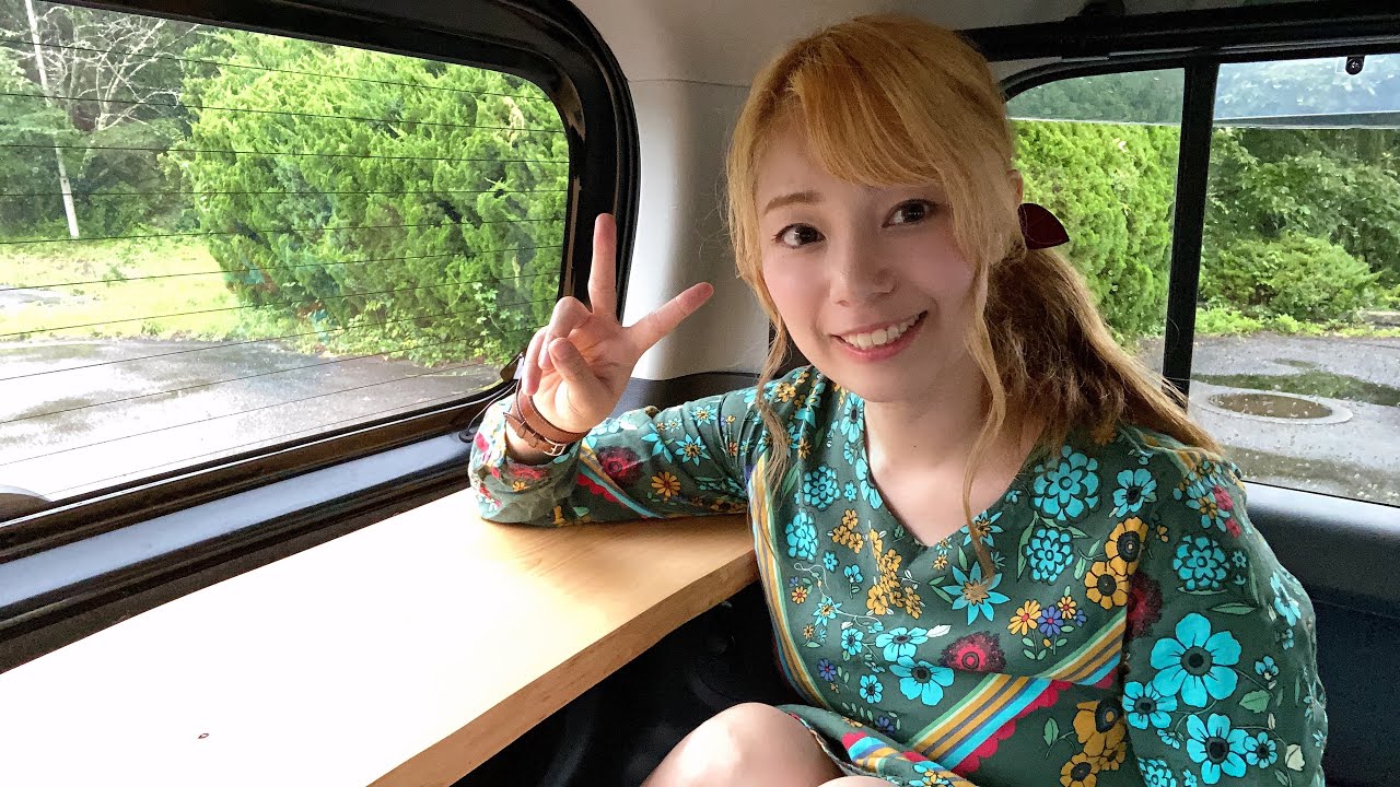 ハスラー女子 大雨の車中泊しながら答えます えりキャン 質問箱 2万人突破記念 Youtube