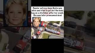 Ann Heche DID NOT DIE IN THE CAR CRASH She s fully alive functional BEFORE getting into ambulance